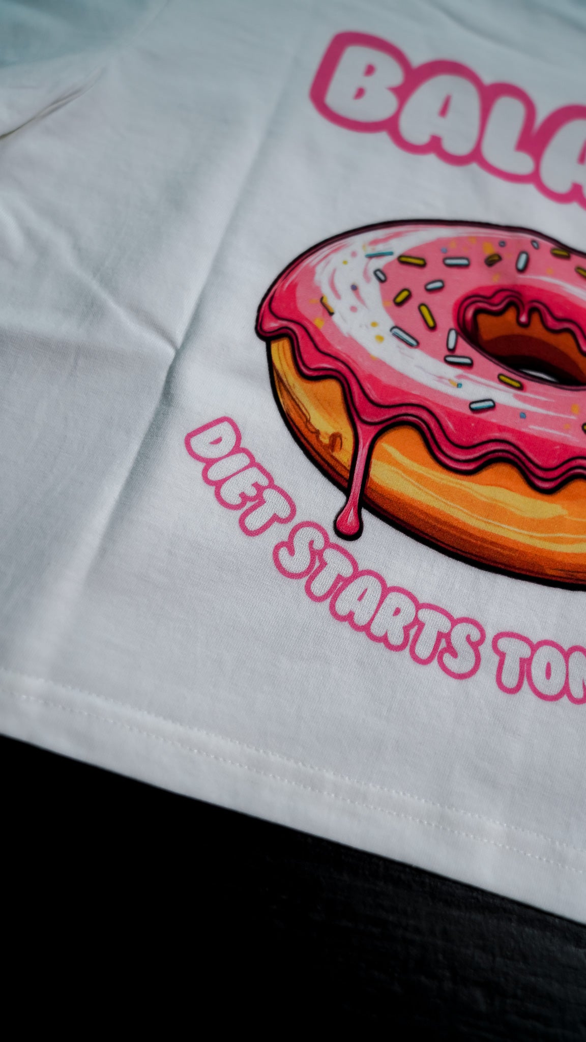 Donut Tee - Womens Crop Top