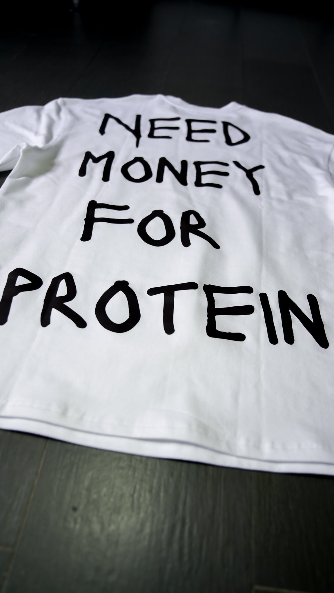 Money for Protein - Sporty Fit Tee