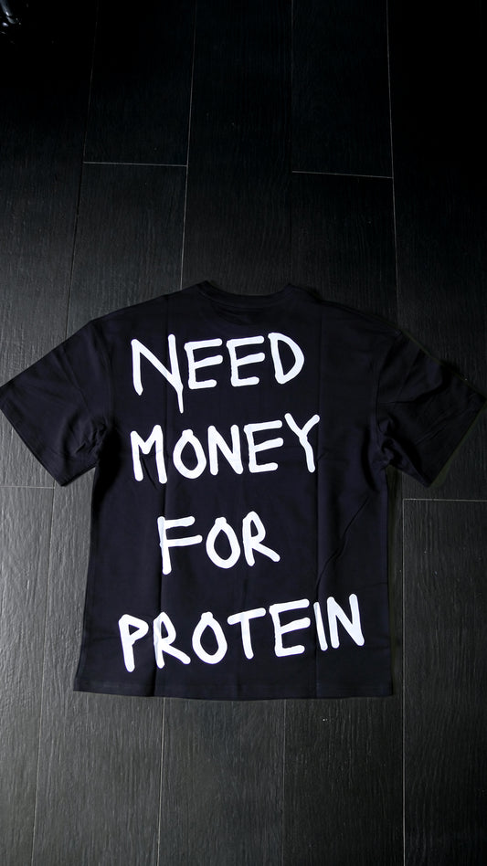 Money for Protein - Sporty Fit Tee